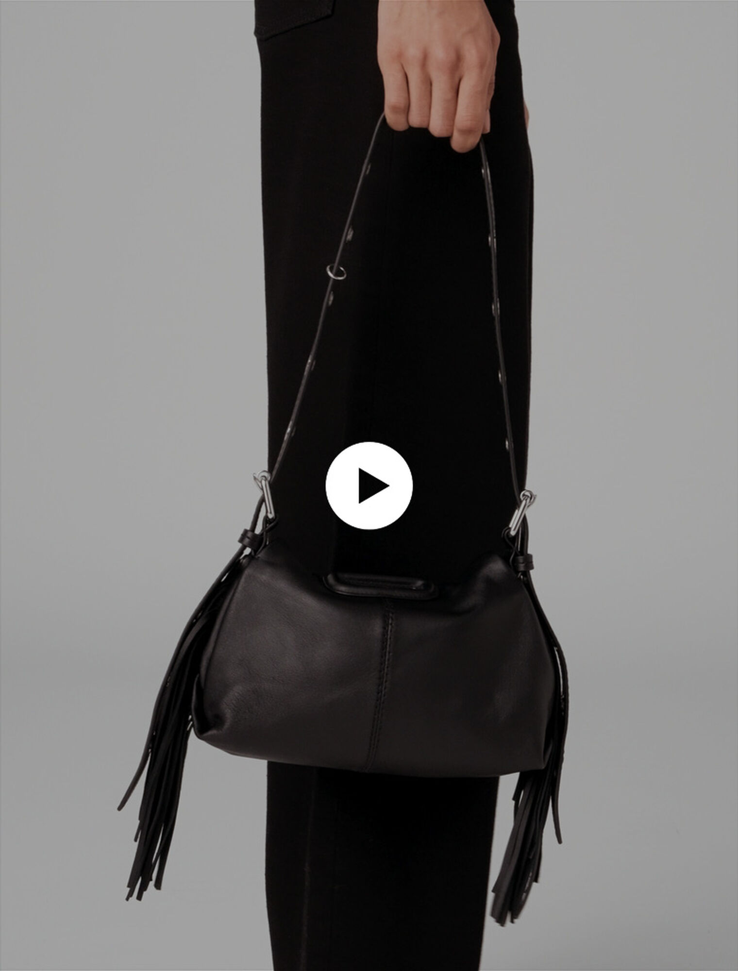 Miss M mini Tasche aus Glattleder