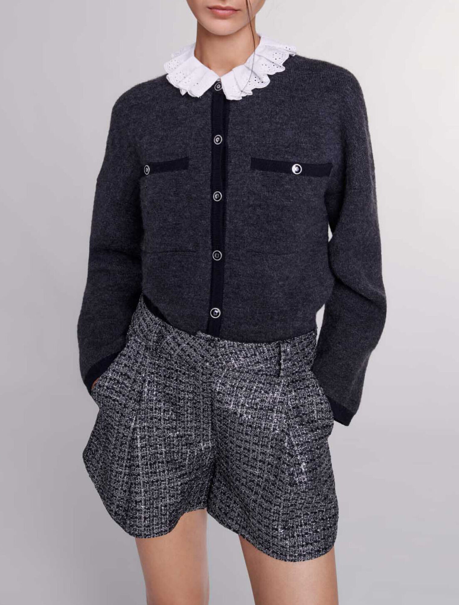 Tweed-Shorts