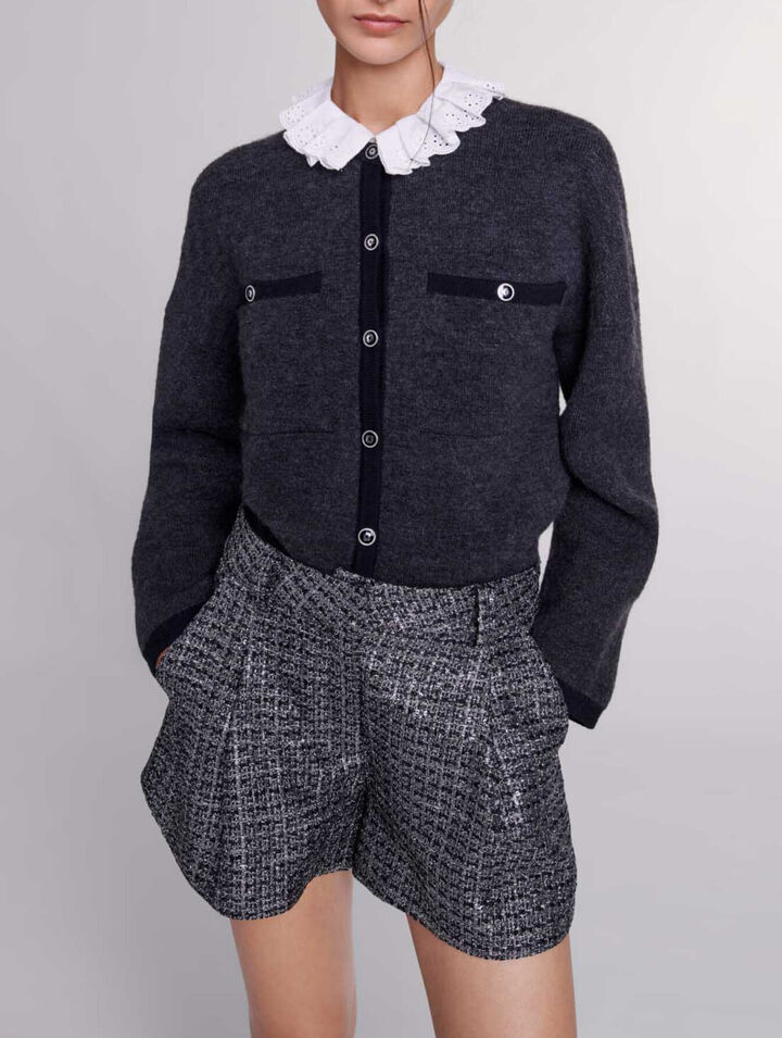 Tweed-Shorts