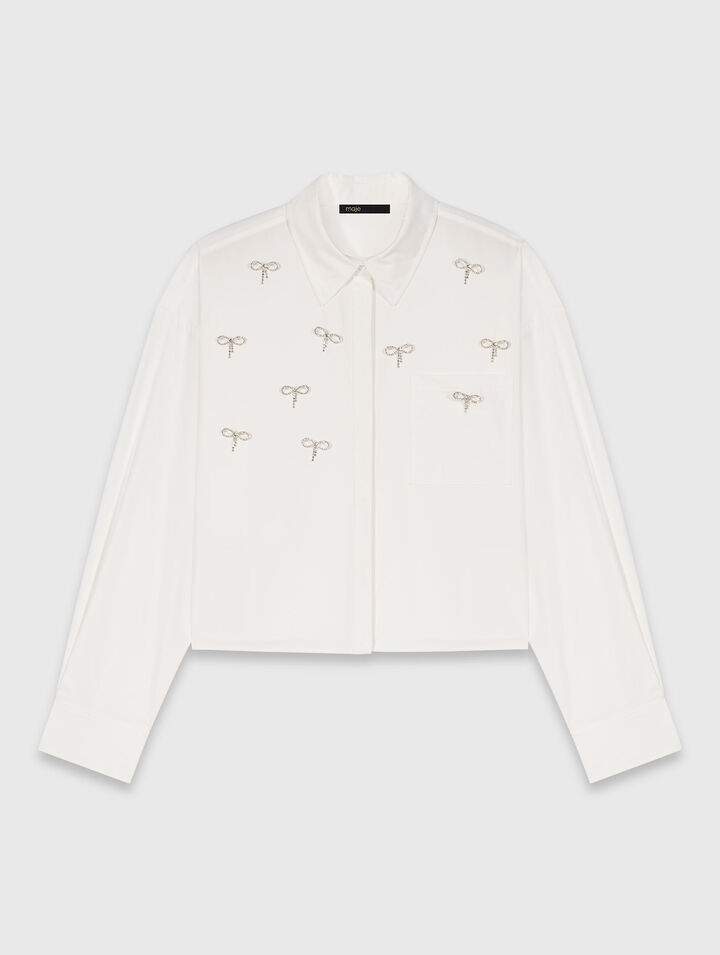 Hemd mit Schmuckdetails