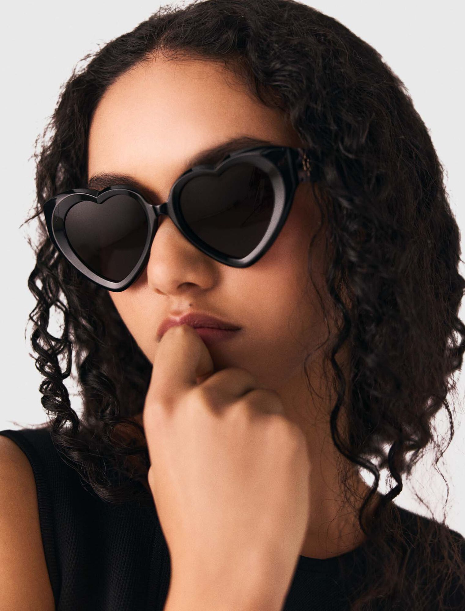 Herzf&ouml;rmige Sonnenbrille