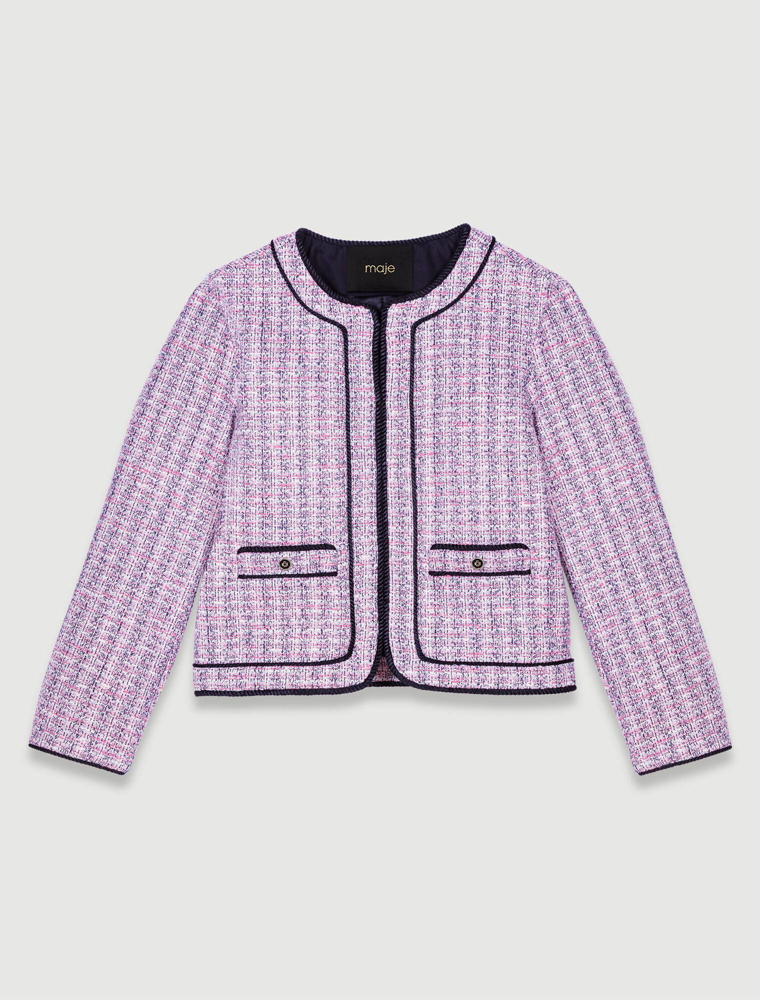 Kurze Tweed-Jacke