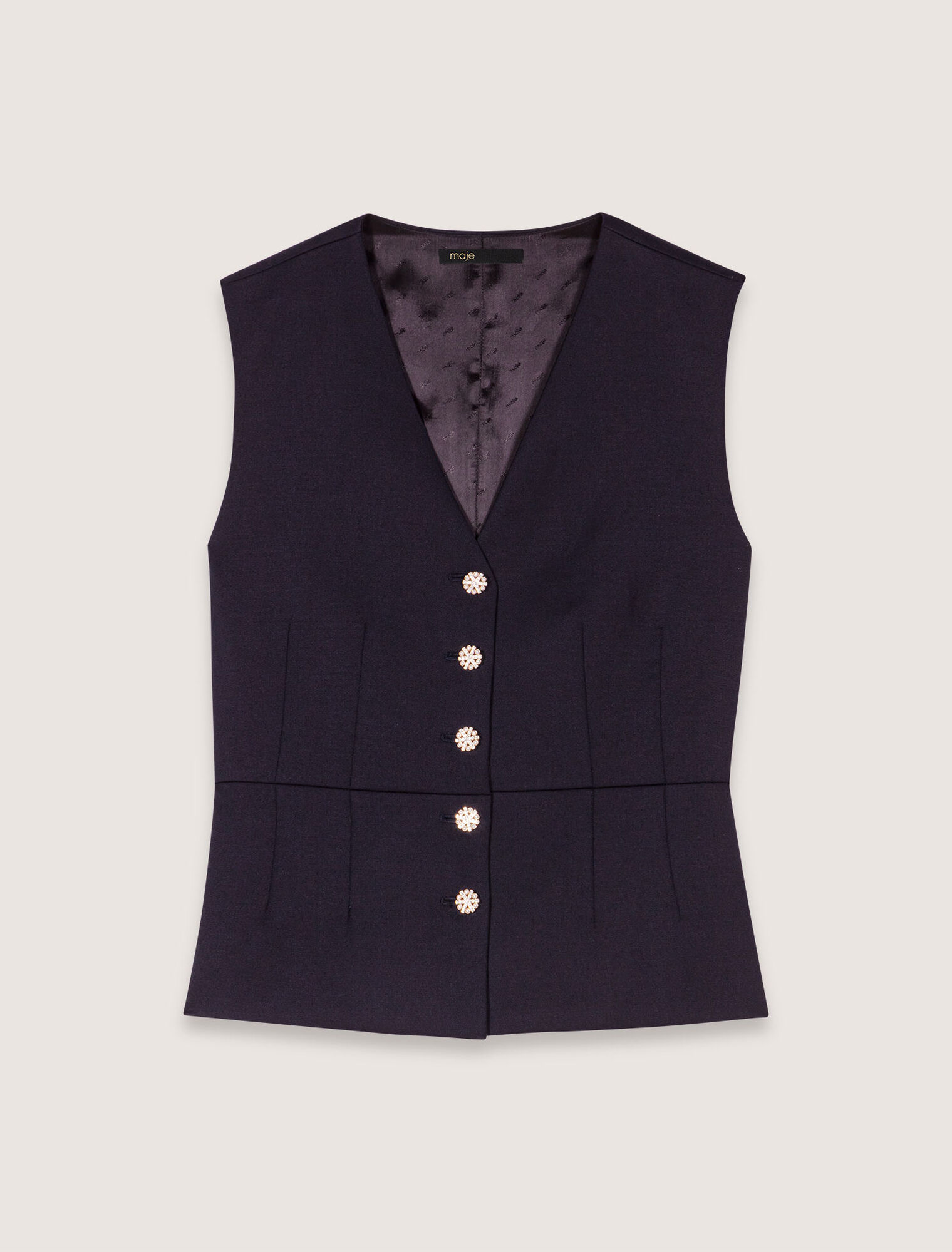 Jacke aus Wollmischung