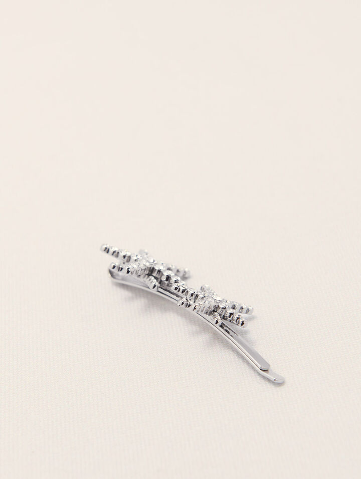 Haarspange mit Strass-Sternen