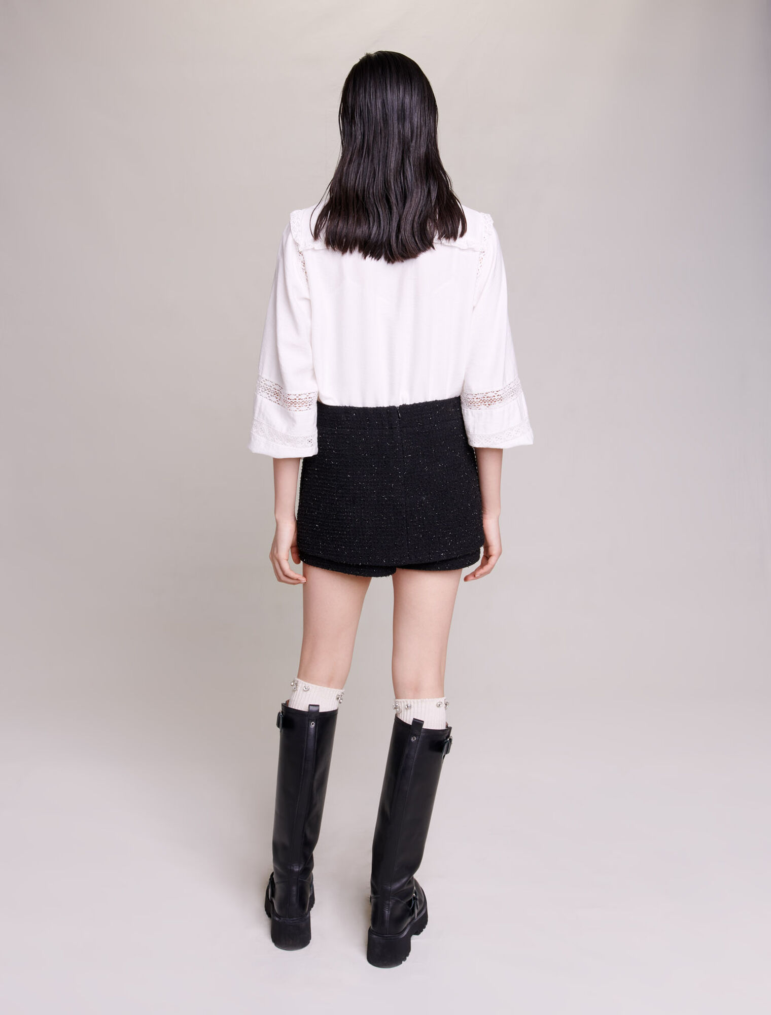 Tweed-Shorts
