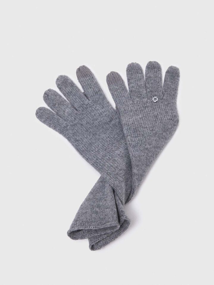 Lange Handschuhe Wolle & Kaschmir
