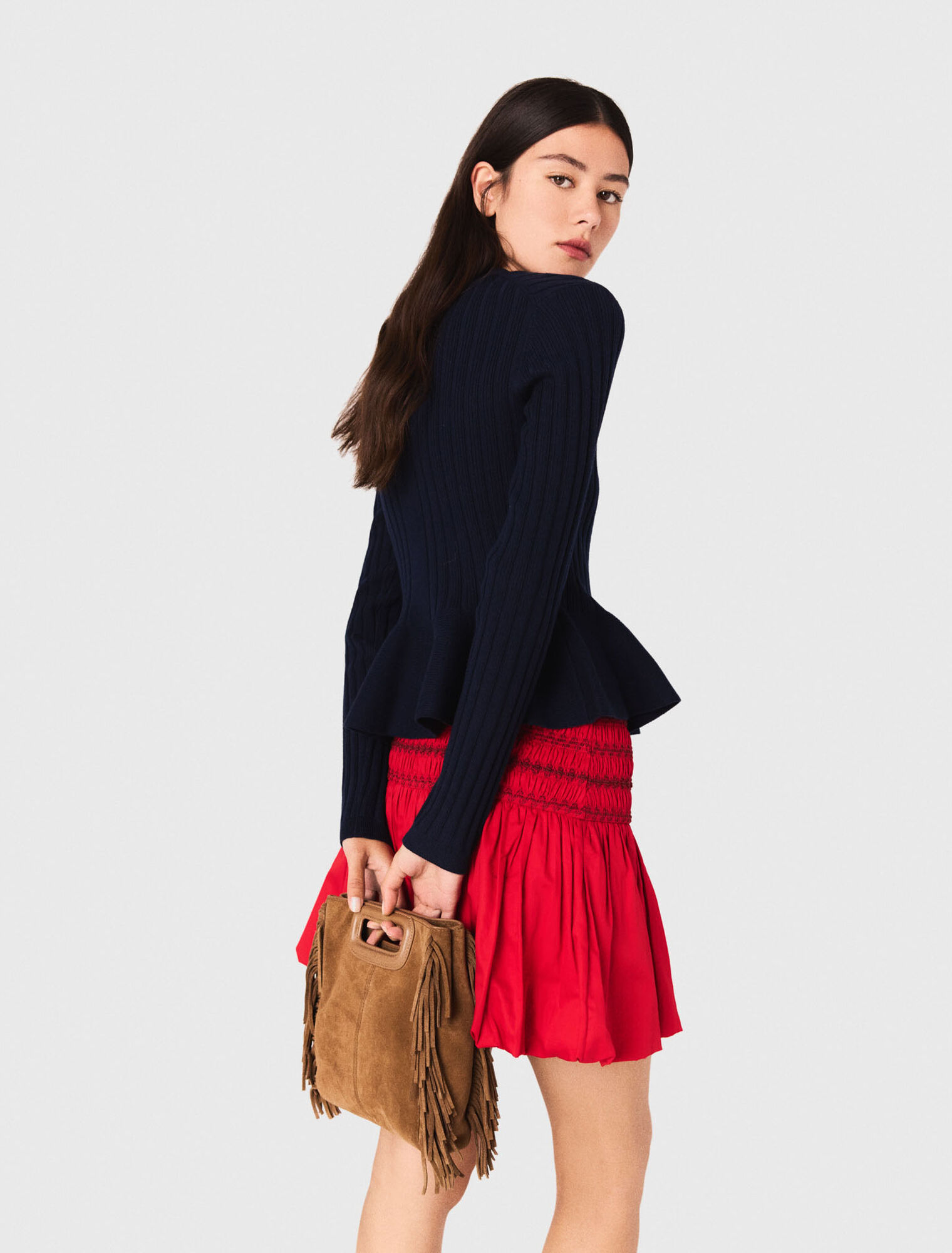Cardigan mit Schößchen