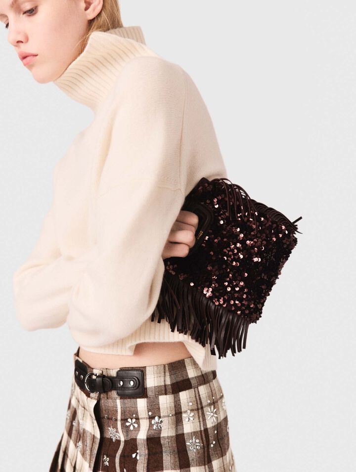 Karierter Kiltrock mit Strass