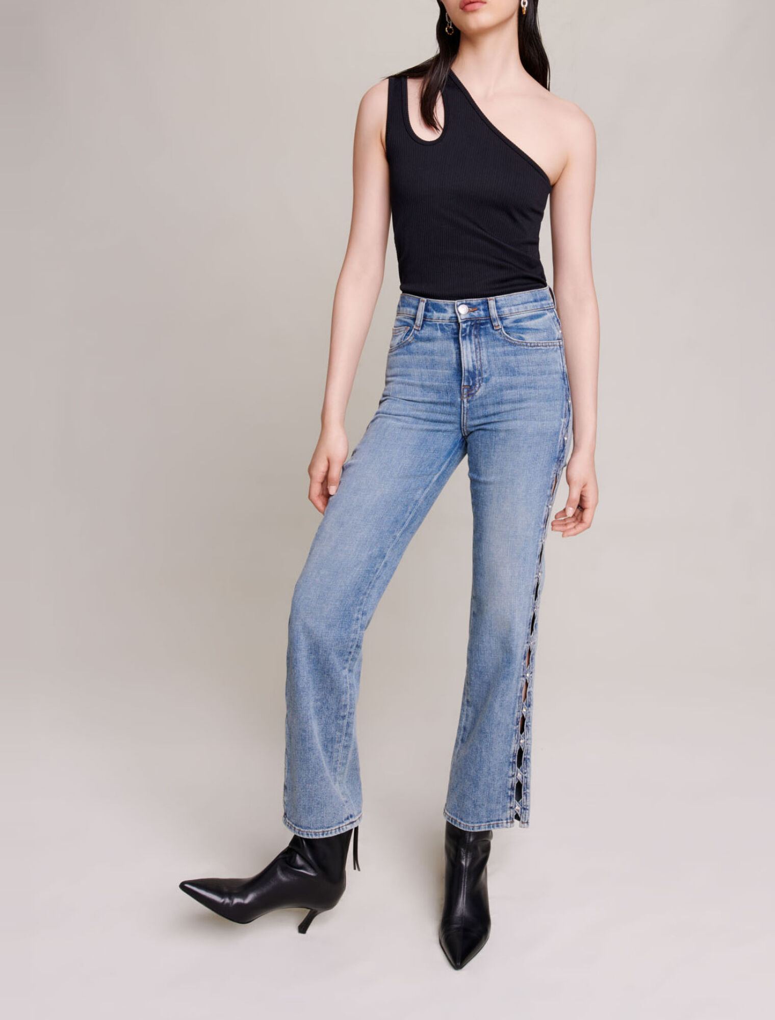 Jeans mit geradem Bein