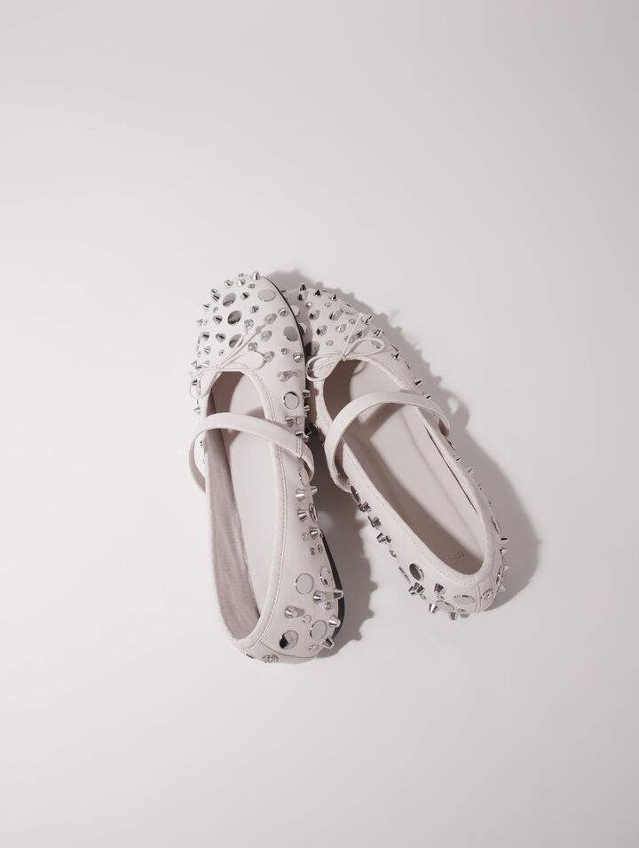 Ballerinas mit Nieten