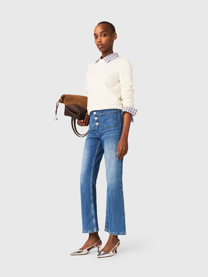 Jeanshose mit Taschen