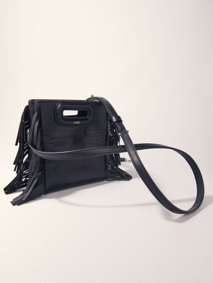 M Mini-Tasche aus Krokodilleder