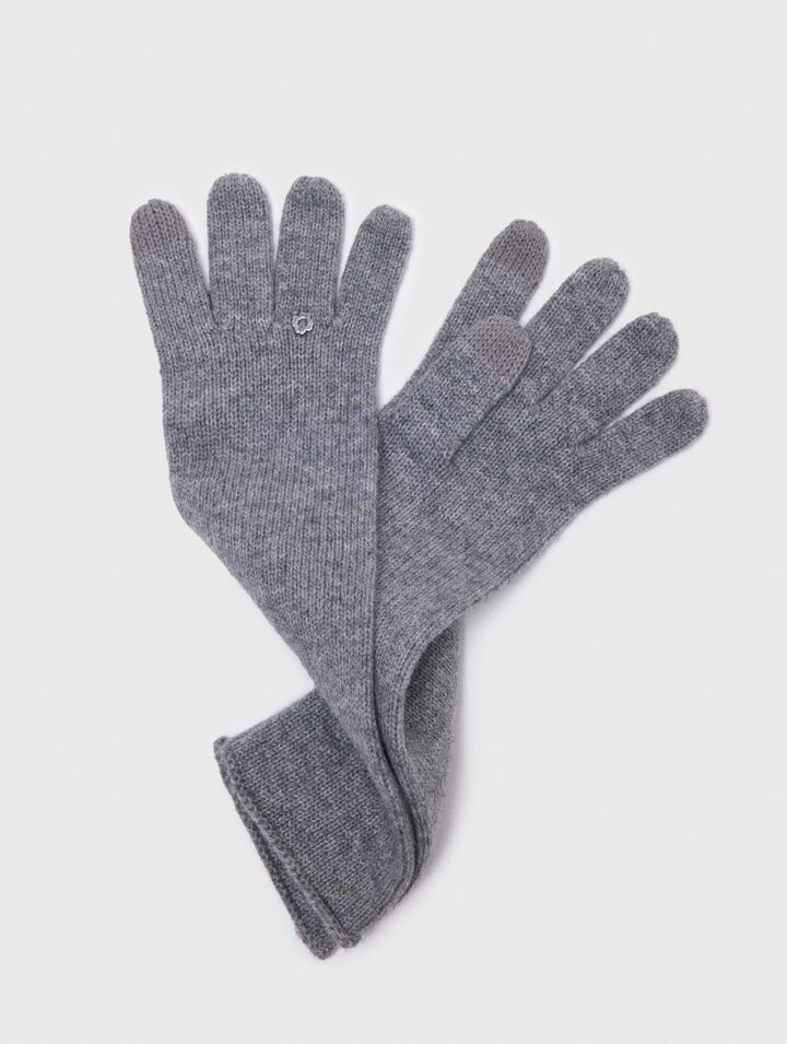 Lange Handschuhe Wolle & Kaschmir
