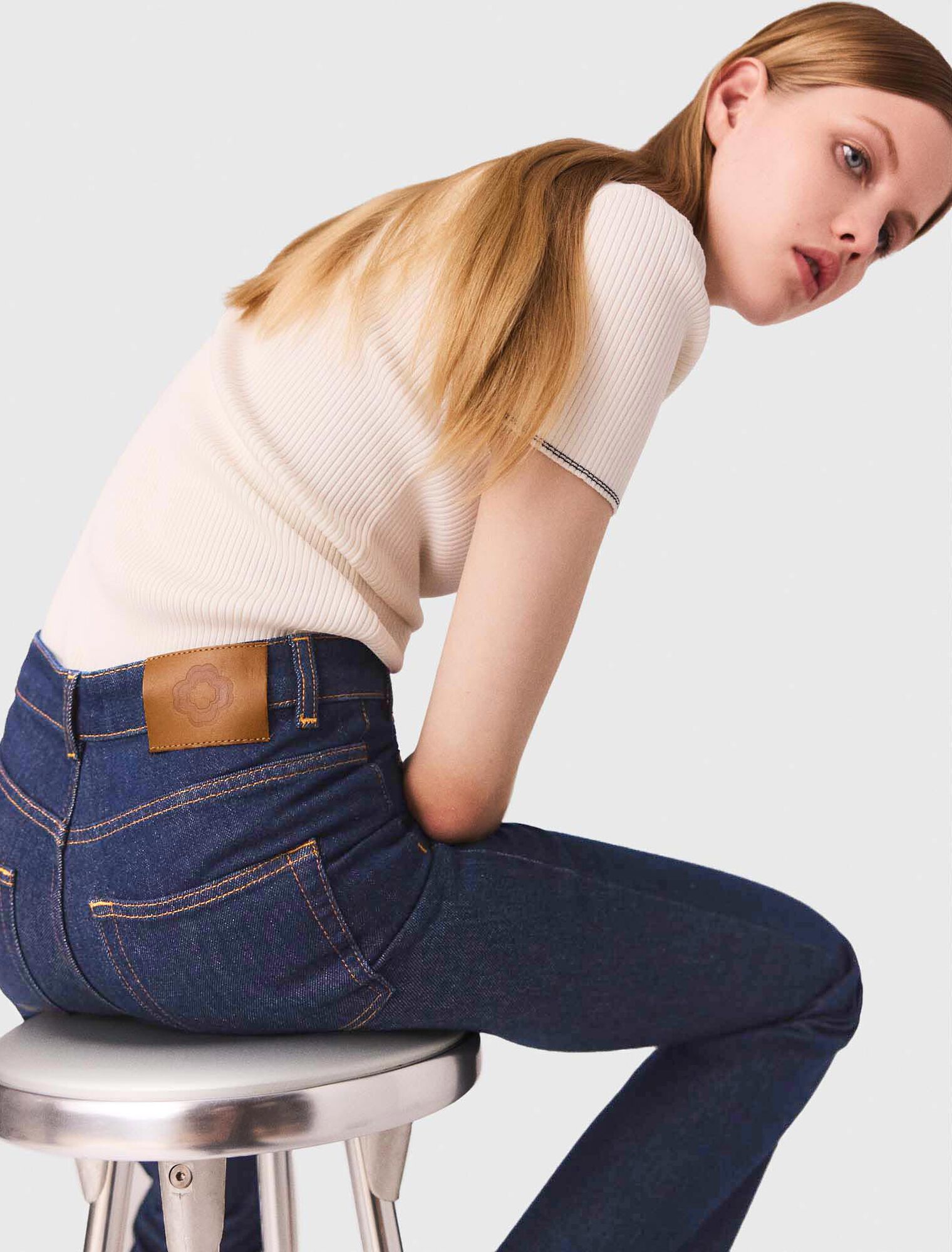 Denim-Jeans mit Taschen