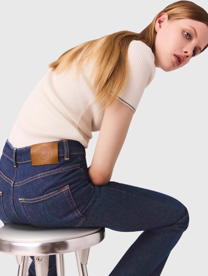 Denim-Jeans mit Taschen