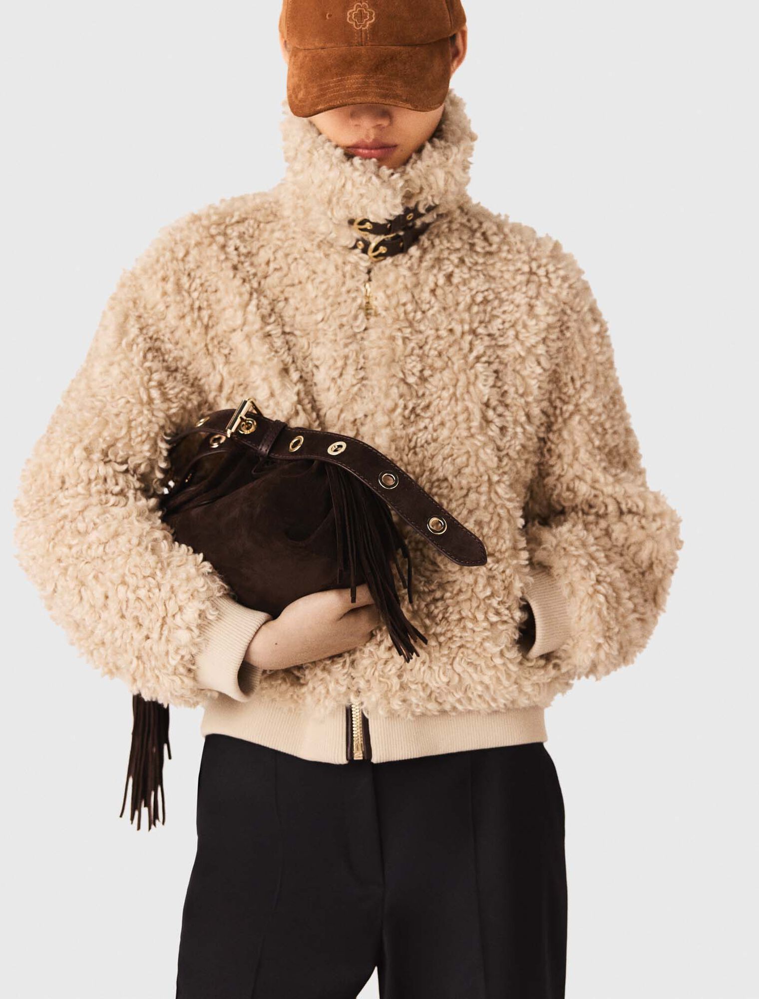 Kurzer Blouson aus Bouclé