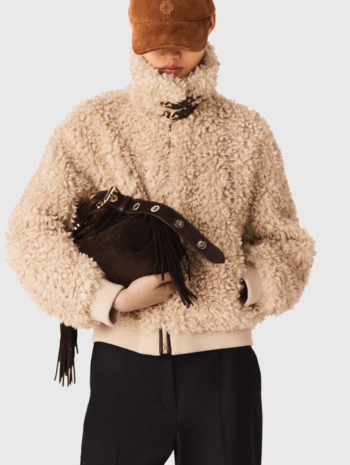 Kurzer Blouson aus Bouclé