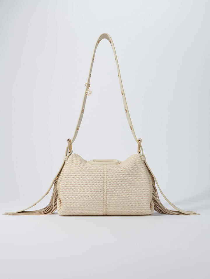 Mini M-Tasche mit Basteffekt
