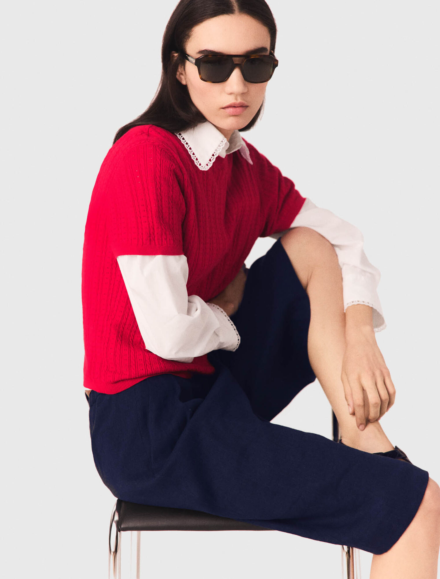 Pullover mit Rundhalsausschnitt