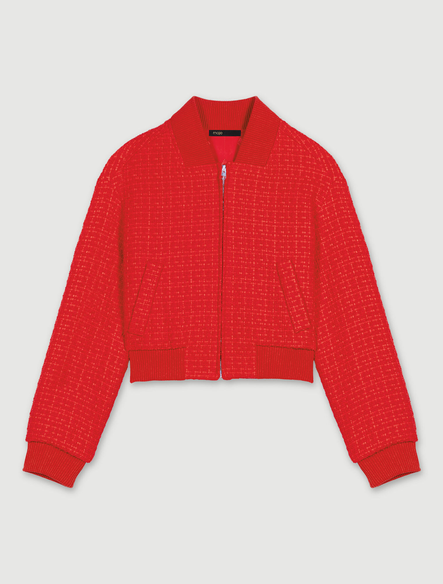 Kurzer Blouson aus Tweed