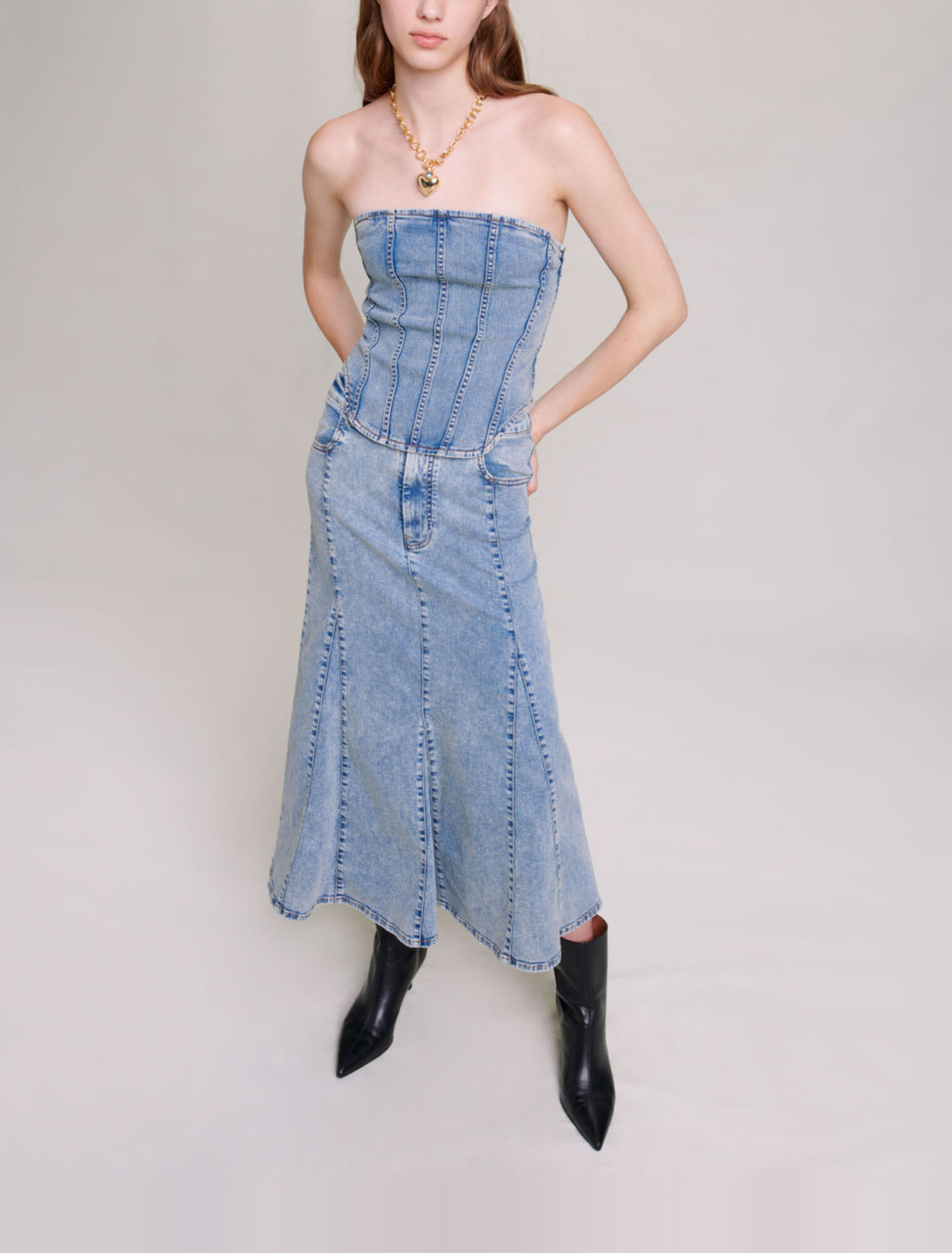 Jeans-Bustier