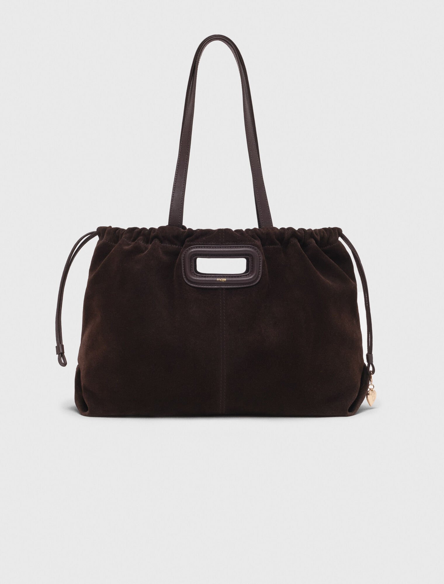 M Tote-Bag aus Wildleder
