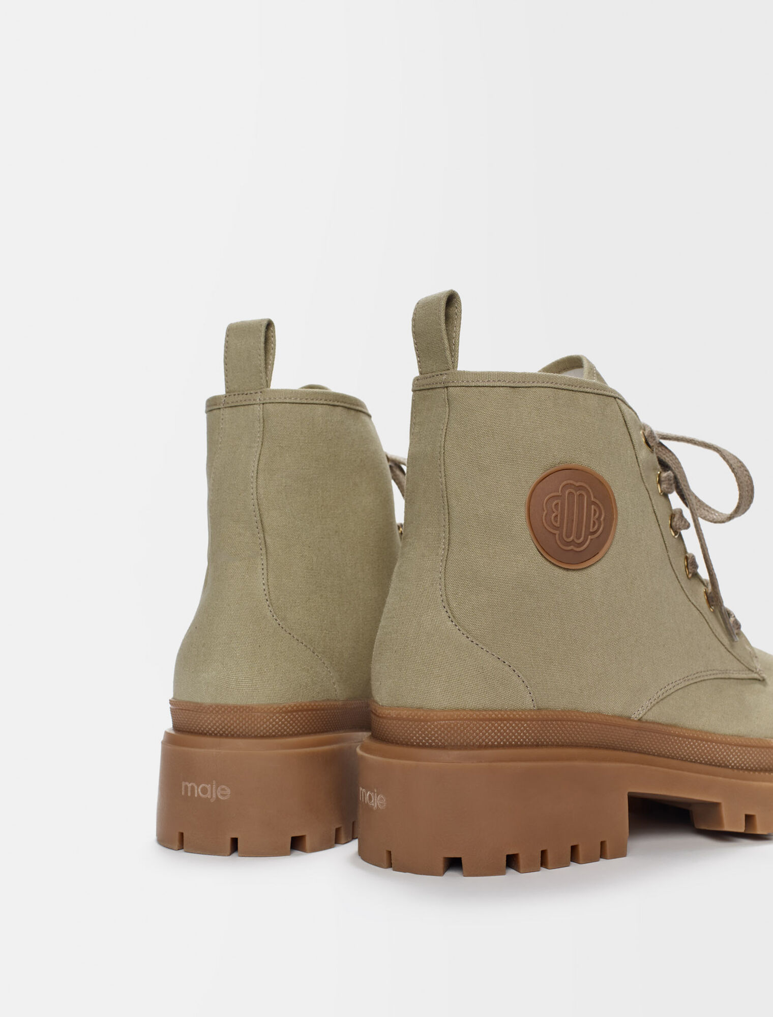 Stoffstiefel