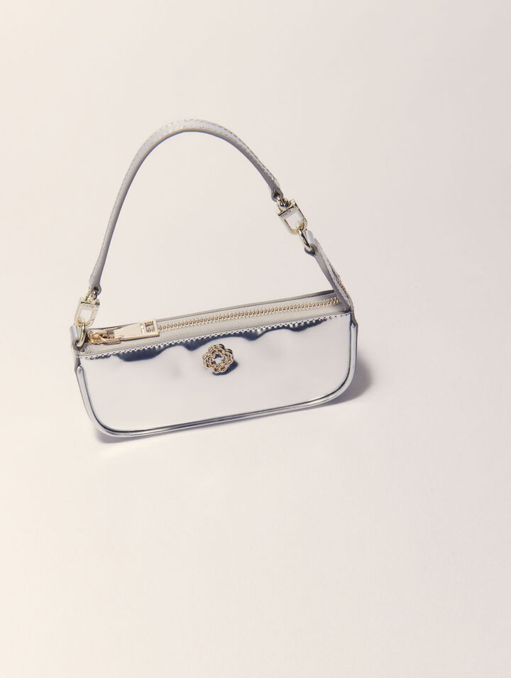 Sarah Pouch Leder in Spiegel-Optik