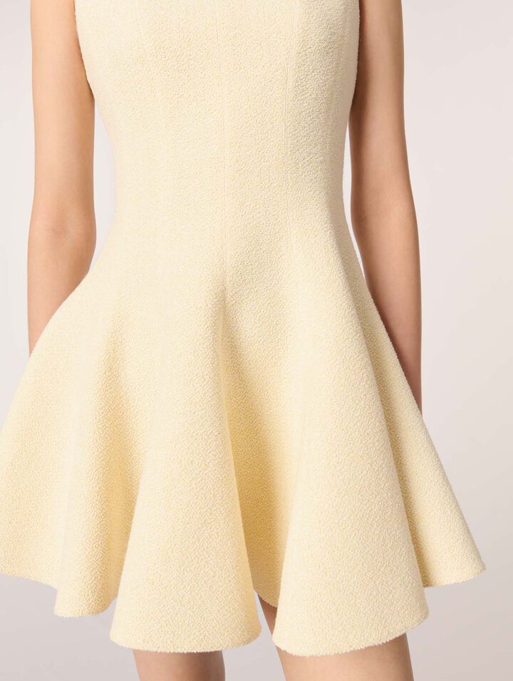 Kurzes Tweed-Kleid