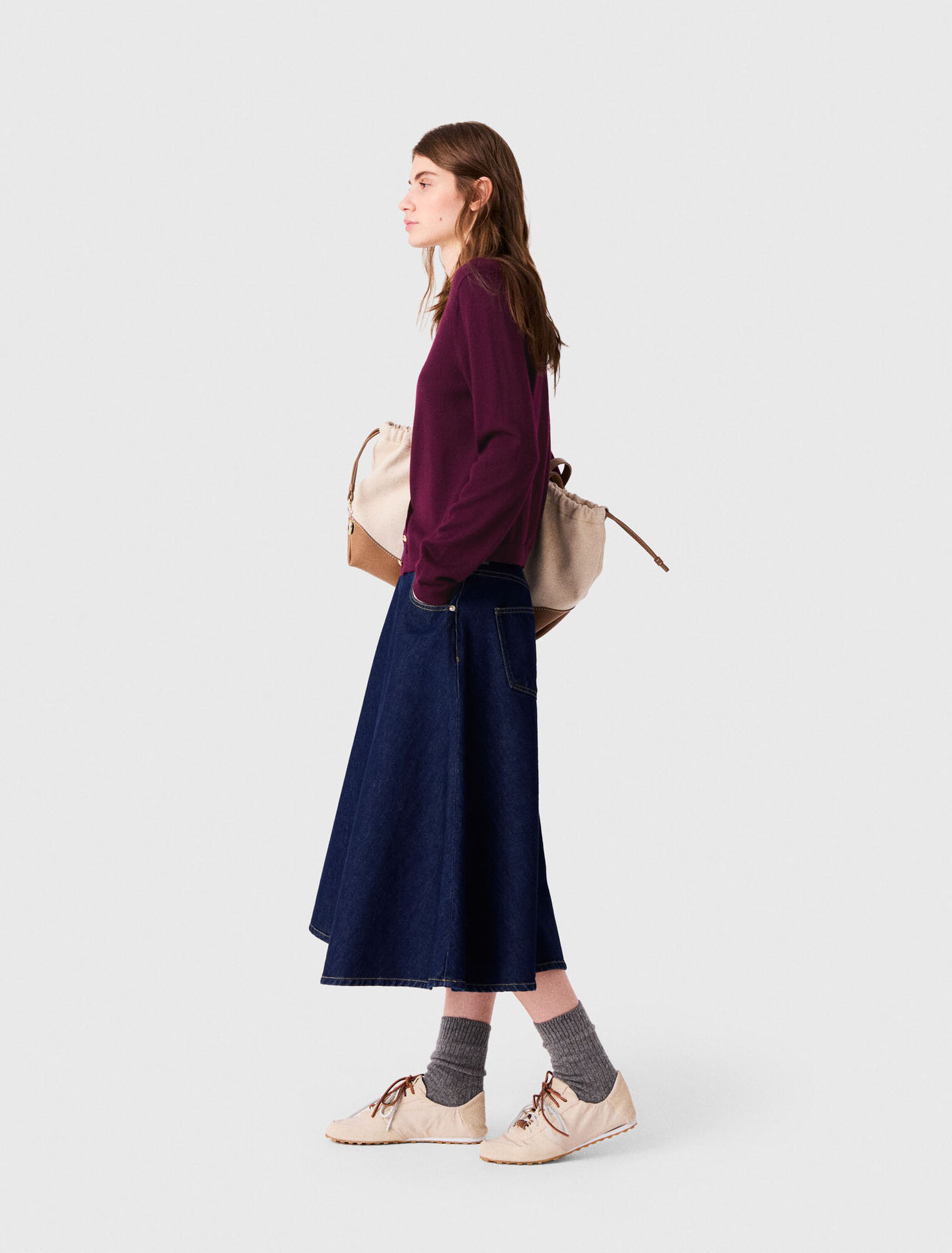 Cardigan mit gesticktem Logo