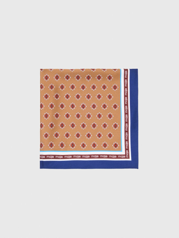 Bandana mit Blumenmuster