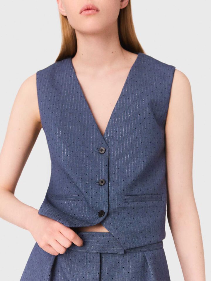Blazer mit Strass