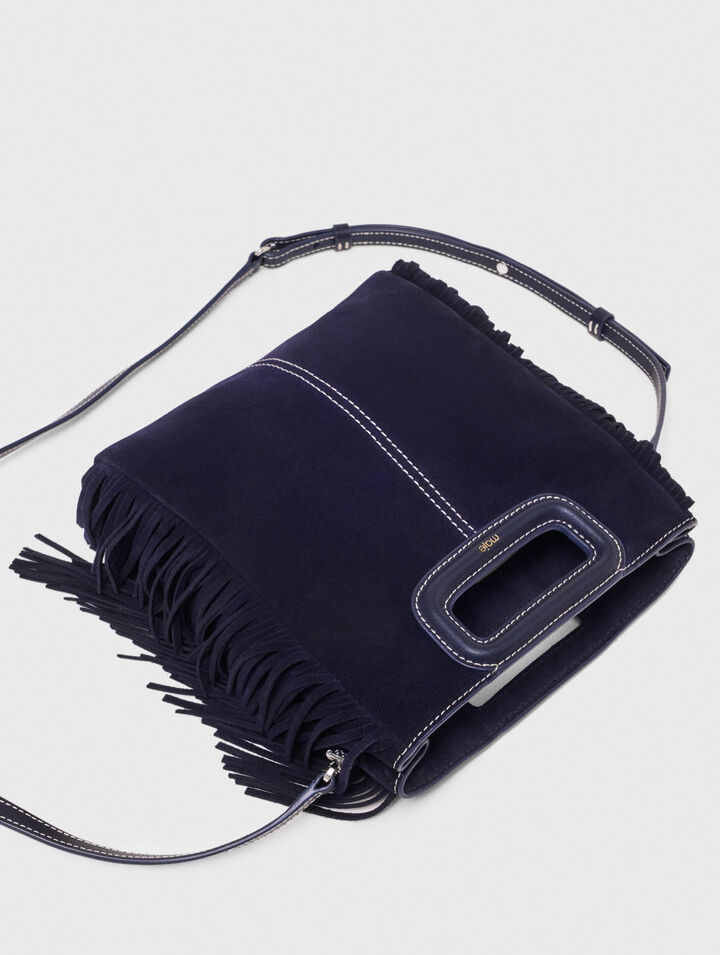 M-Tasche, abgestepptes Wildleder