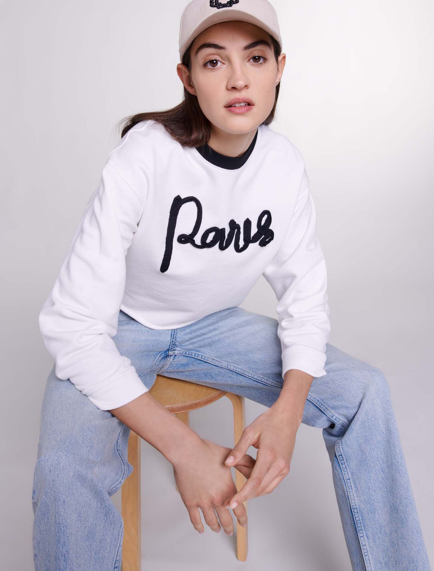 Kurzes Sweatshirt