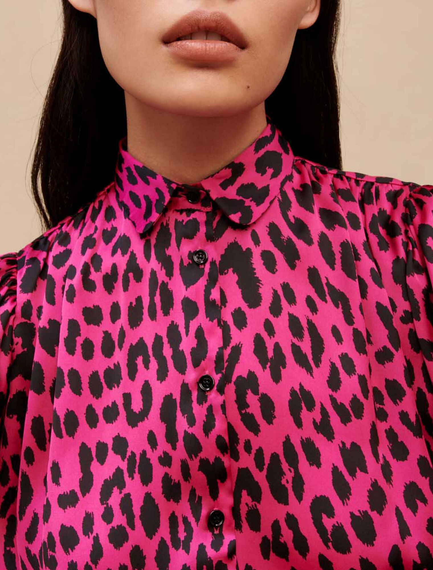 Hemd mit Leopardenprint