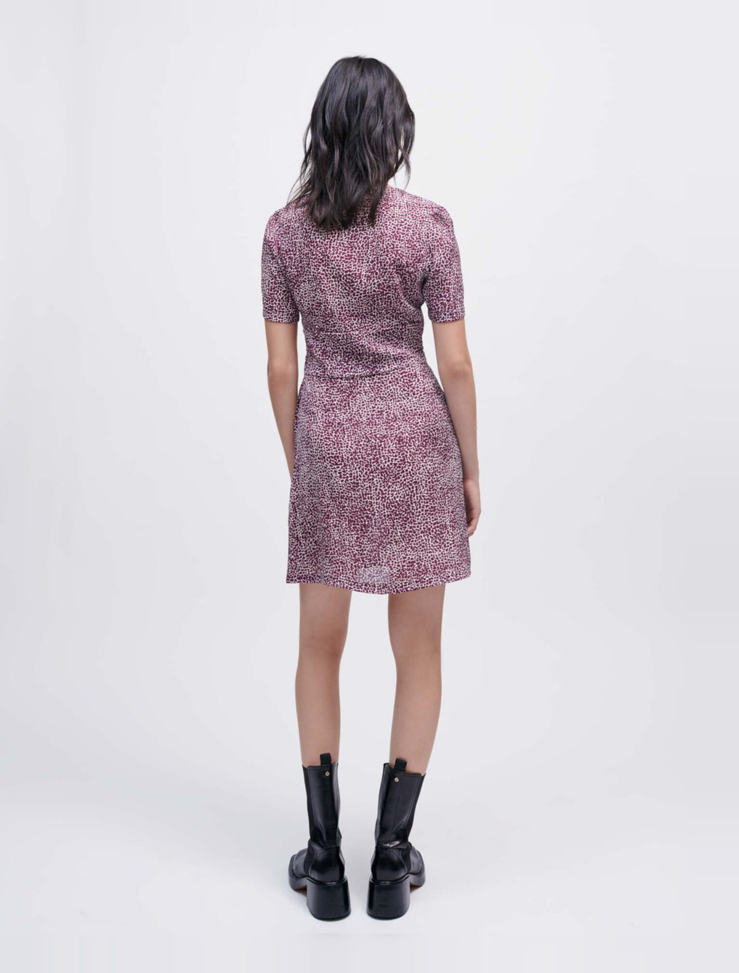 Kleid mit Leopardenmuster