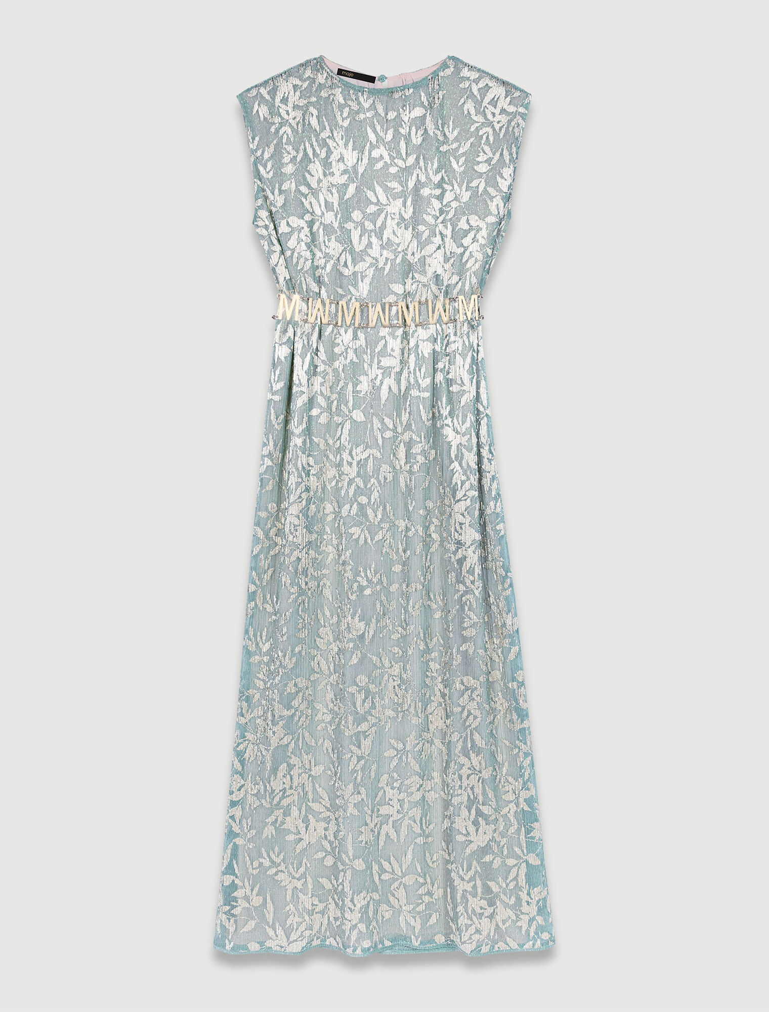 Langes Cape-Kleid