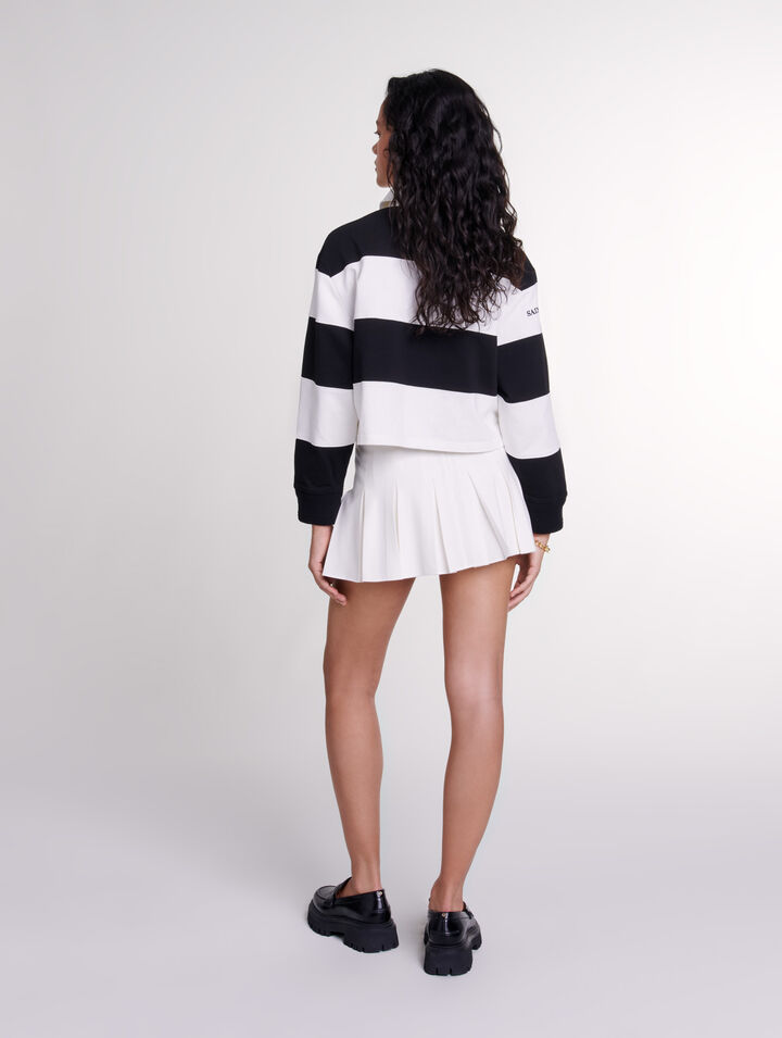 Polo-Shirt mit Streifen