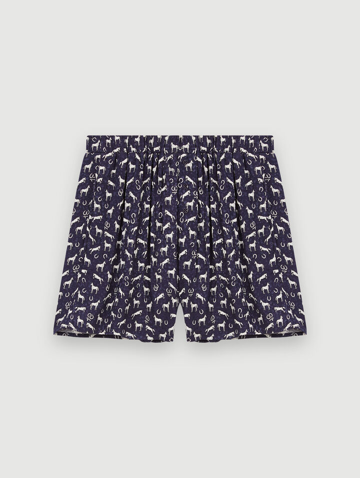 Bedruckte Shorts