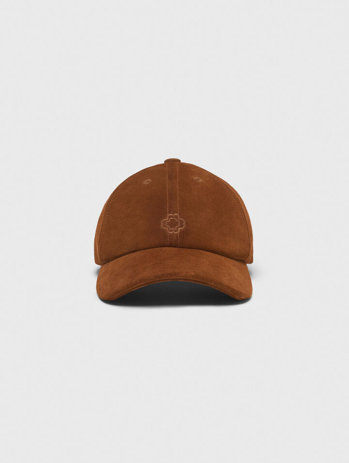 Cap aus Wildleder