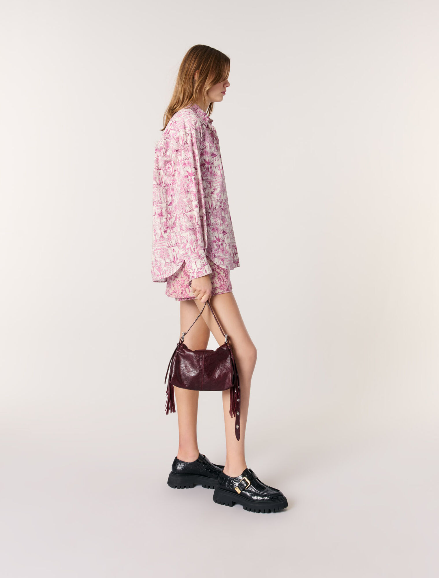 Bedrucktes Oversize-Hemd
