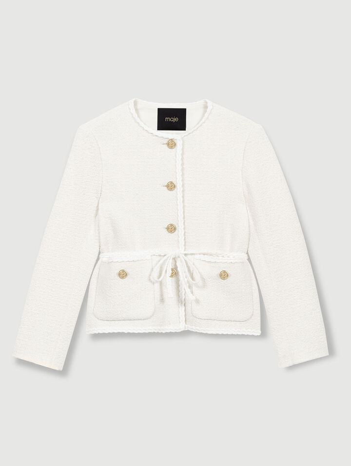Taillierte Jacke