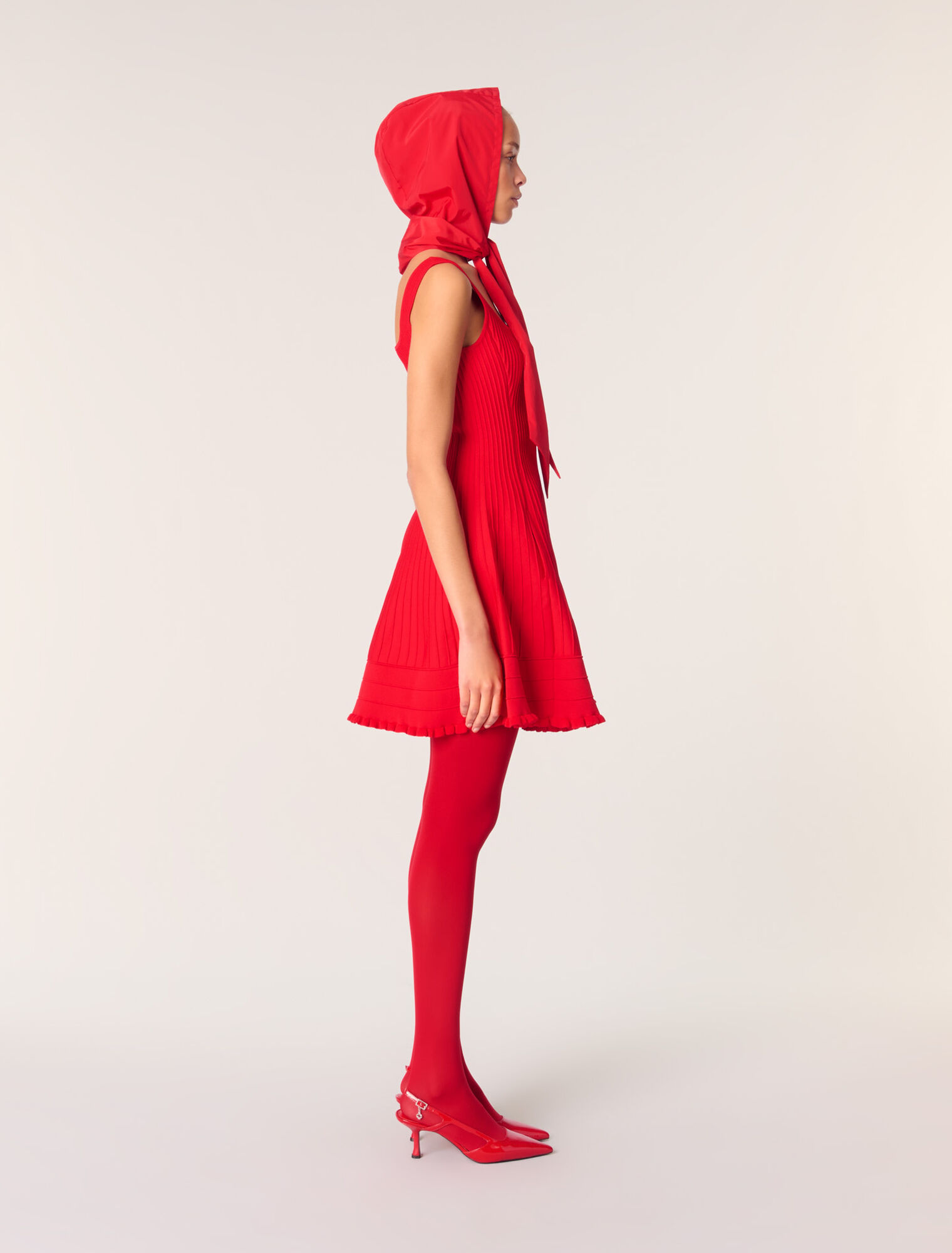Kurzes Strickkleid