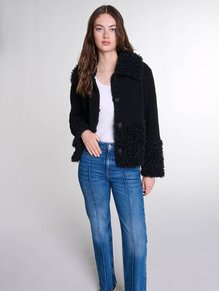 Boucléjacke 