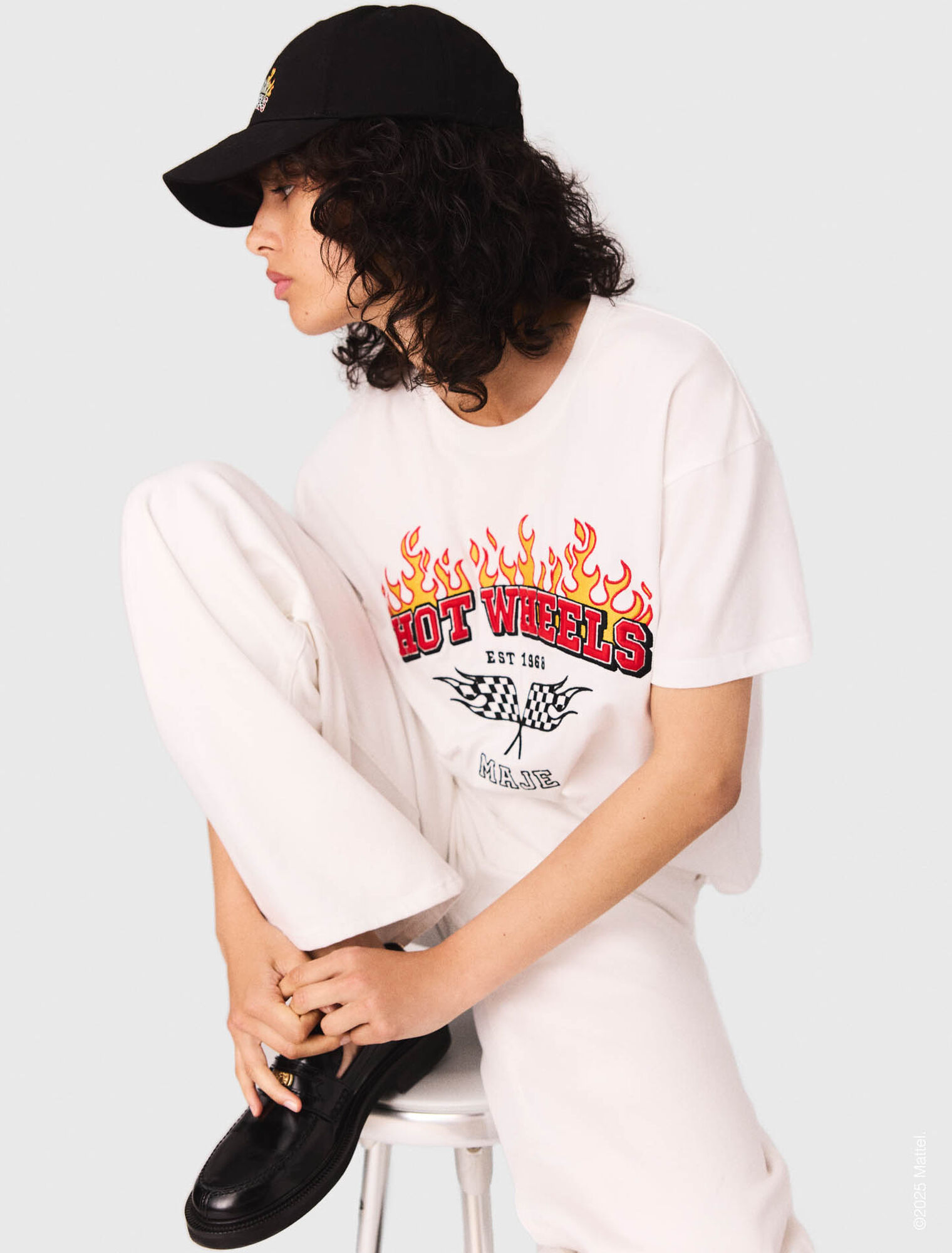 T-Shirt mit Stickerei