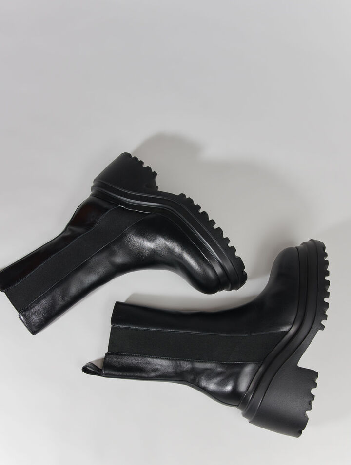 Stiefeletten aus Leder