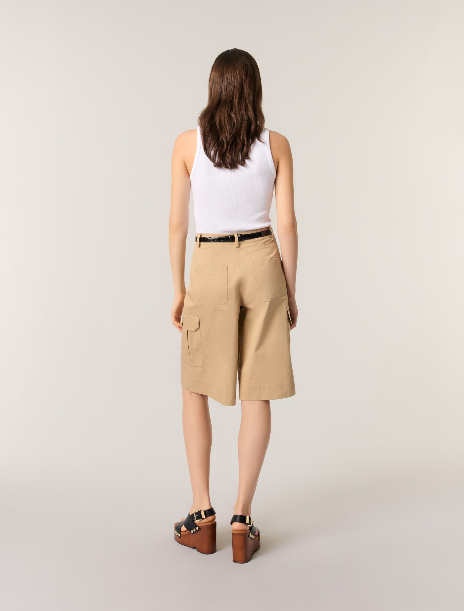 Bermudashorts aus Baumwolle