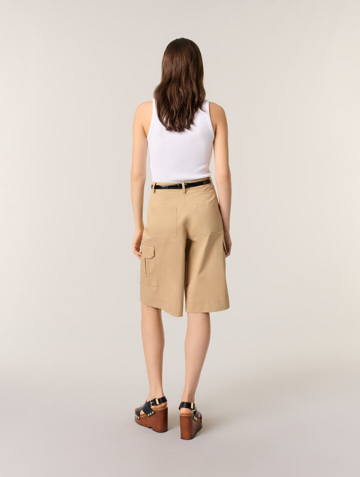 Bermudashorts aus Baumwolle