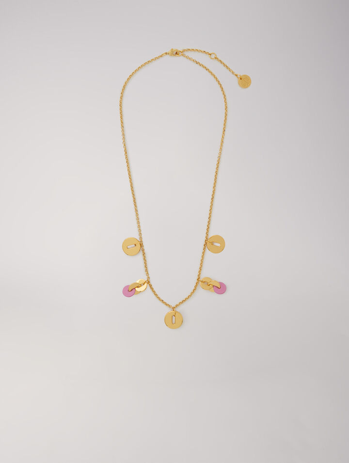 Halskette Kette mit Anhängern