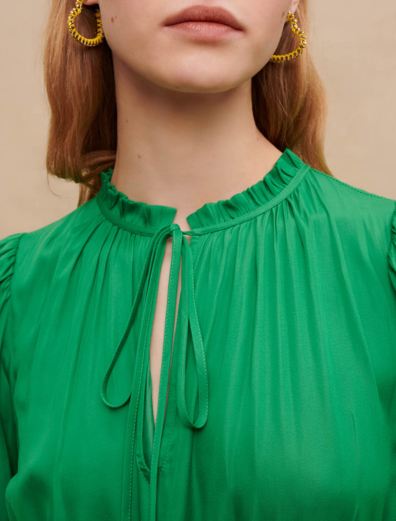 Kurzes Volantkleid